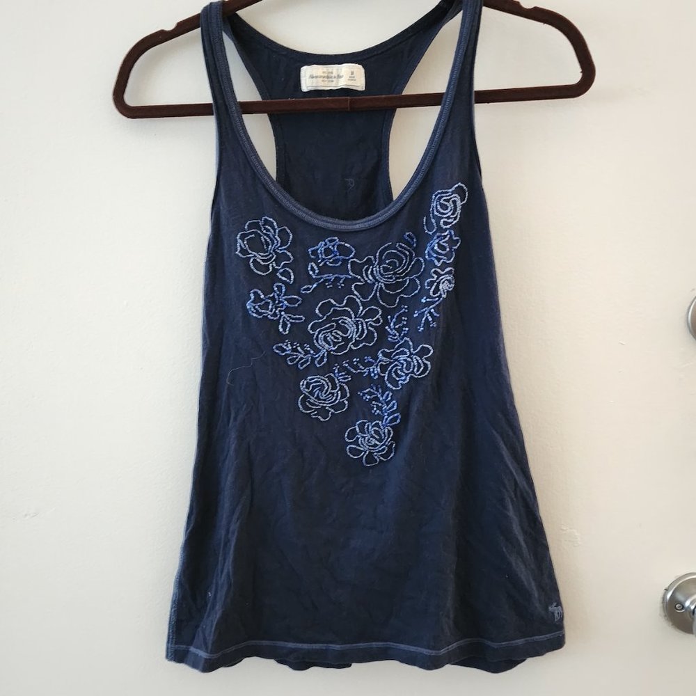 Abercrombie and Fitch Beaded Tank Size M